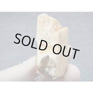 画像: ベトナム・タインホア産スモーキー水晶（アデュラリア/微斜長石） 49.3g