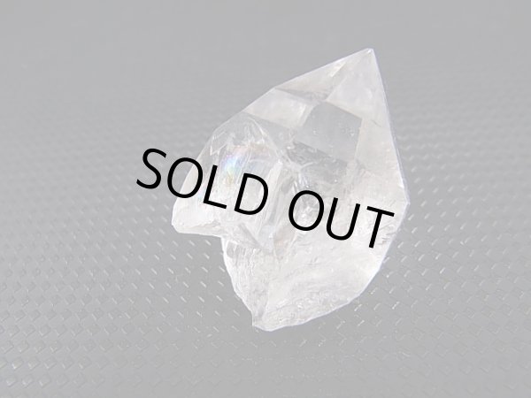 画像1: ノルウェー産クリア水晶原石（レインボー入り） 7.9g