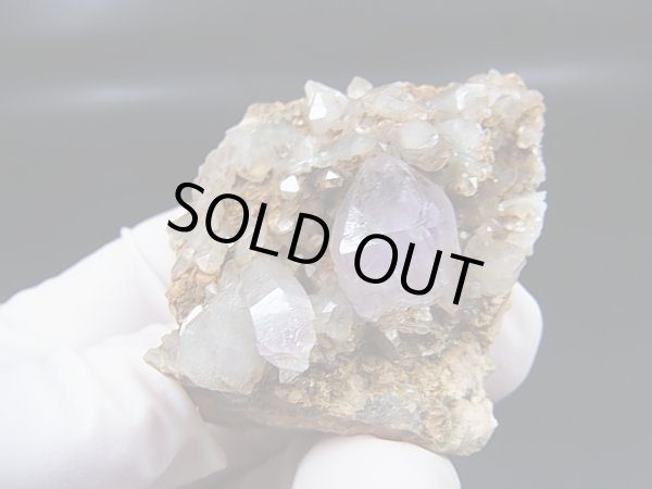 画像2: ノルウェー産アメジスト原石（エレスチャル/群晶） 51.6g