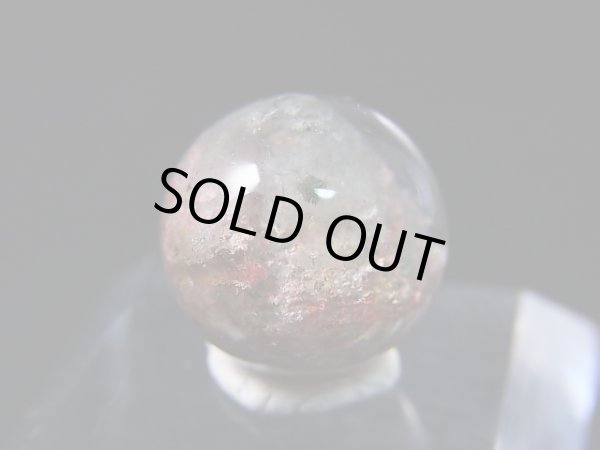 画像2: ブラジル・ミナスジェライス州産ガーデン水晶（ファントム）丸玉 13.5mm