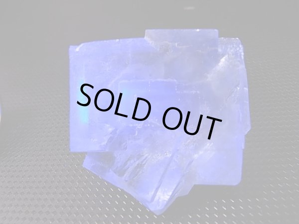 画像2: ヤオガンシャン産ラグーンブルーフローライト原石 64.0g