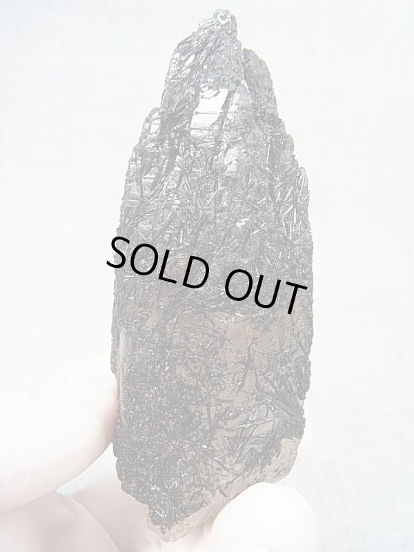 画像1: ベトナム・タインホア産インターフェレンス（ブラックトルマリン浸食）カテドラル水晶 169.0g