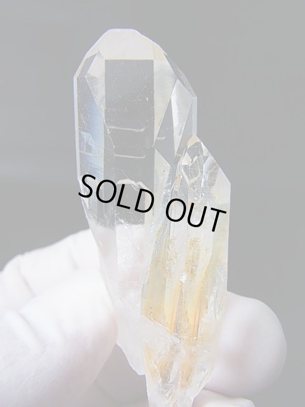 画像1: ペーニャブランカ産コロンビアン・レムリアンシード水晶ポイント 29.9g