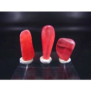 画像: アルゼンチン産クリアロードクロサイト(SA)研磨原石 3点セット トータル 4.5g