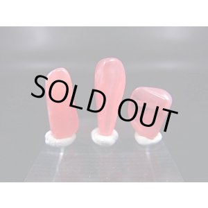 画像: アルゼンチン産クリアロードクロサイト(SA)研磨原石 3点セット トータル 4.5g