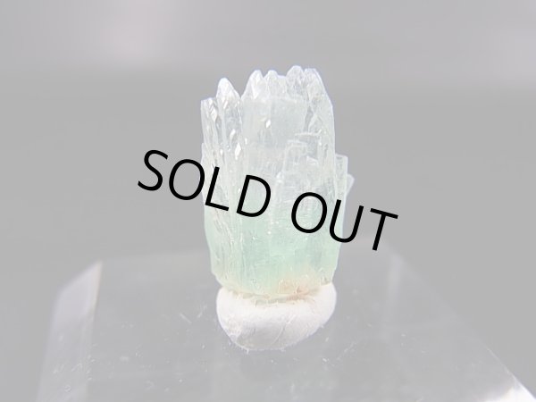 画像1: インド・マハラシュトラ州産グリーンアポフィライト結晶原石 0.8g