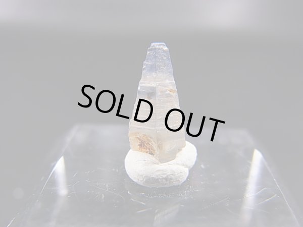 画像1: スリランカ産バイカラーサファイア原石（犬牙型） 1.4カラット