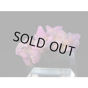 画像: ベトナムLuc Yen産シルキーサファイア原石(犬牙型)クラスター 78.8カラット