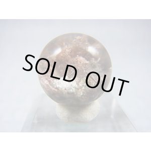 画像: ブラジル・ミナスジェライス州産ガーデン水晶丸玉 15.5mm