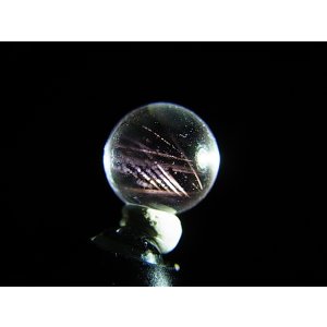 画像: マダガスカル産ピンクエンジェルラダー水晶丸玉 8.5mm