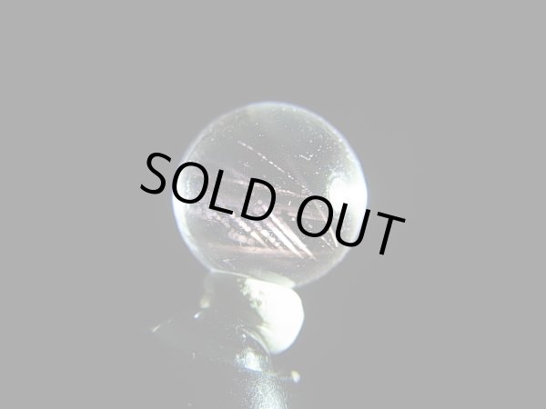 画像1: マダガスカル産ピンクエンジェルラダー水晶丸玉 8.5mm