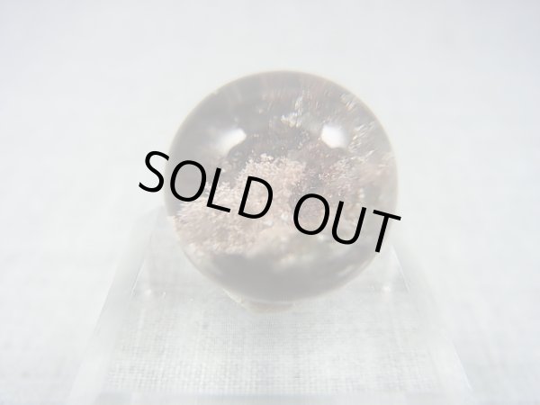 画像2: ブラジル・ミナスジェライス州産ガーデン水晶丸玉 15mm