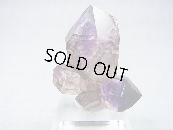 画像1: ジンバブエ産シャンガーンアメジスト原石（エレスチャル/連勝） 13.2g