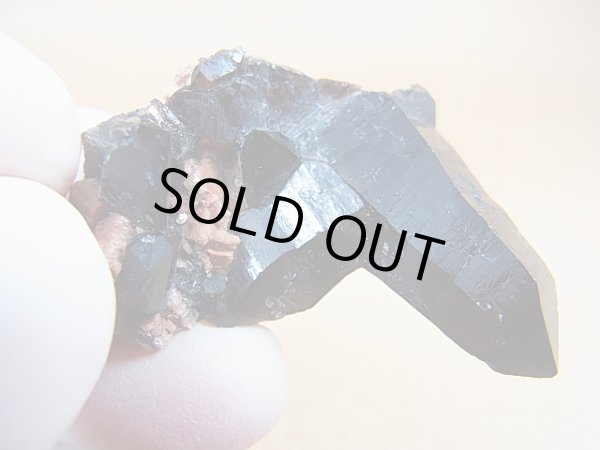 画像2: ノルウェー産モリオン（黒水晶） 17.9g