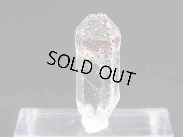 画像1: タンザニア産クリア/モンドクオーツ（レピドクロサイト入り） 1.4g