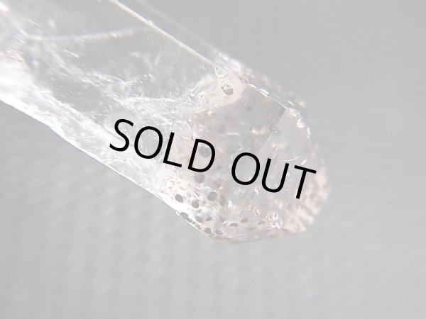 画像2: タンザニア産クリア/モンドクオーツ（レピドクロサイト入り） 1.4g