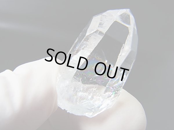 画像2: ペーニャブランカ産コロンビアン・レムリアンシード水晶ポイント（レインボー入り） 9.9g