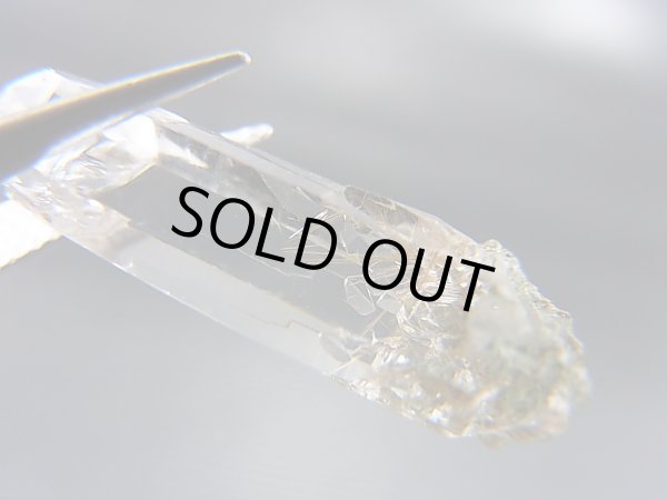 画像2: インド・マニハール産ウォータークリア水晶（ゴールドルチル入り） 1.0g