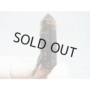 画像: マラウイ・ムランジェ産クリアスモーキー水晶（貫入り/ドフィーネ型双晶） 7.2g