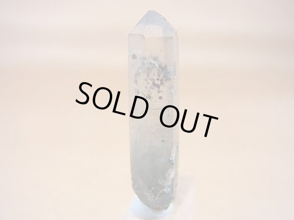 画像2: ノルウェー産水晶ポイント（アクチノライト/ヘマタイト入り） 3.8g