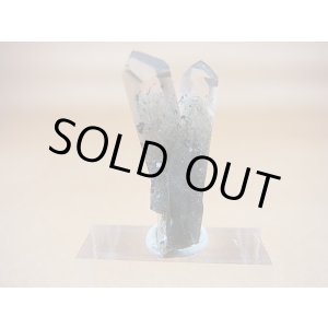 画像: ノルウェー産水晶ポイント（アクチノライト/ヘマタイト入り/連晶） 3.4g