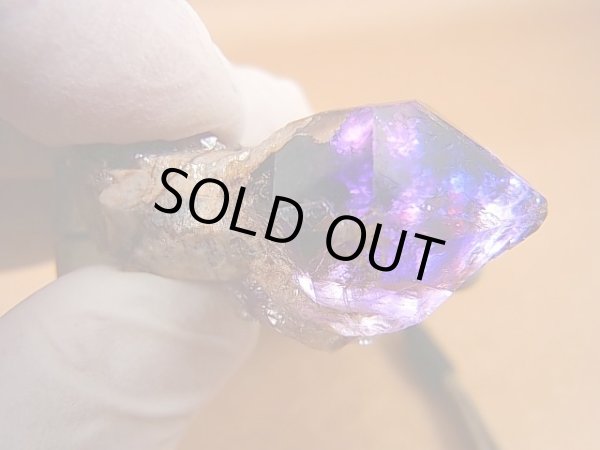 画像2: タンザニア・モンドヴィレッジ産エレスチャルアメジスト原石 13.7g