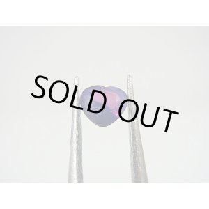 画像: ベトナムLuc Yen産シルキーサファイア・ルース（バイカラー/ハート） 0.5カラット