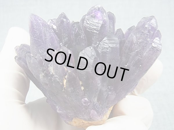 画像1: ナイジェリアTutu Cliffs産アメジストクラスター 235.0g