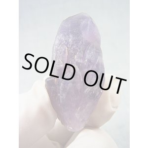 画像: ナイジェリアTutu Cliffs産アメジスト原石 24.8g