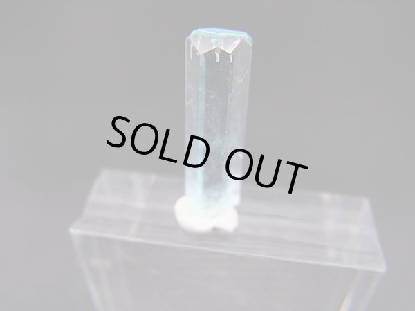 画像1: ジェムグレード宝石需要品質：ベトナム産アクアマリン柱状結晶原石 3.9カラット