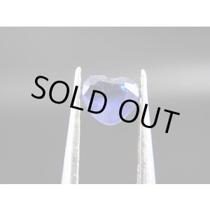 画像: ベトナムLuc Yen産シルキーサファイア・ルース（バイカラー/ハート） 0.5カラット