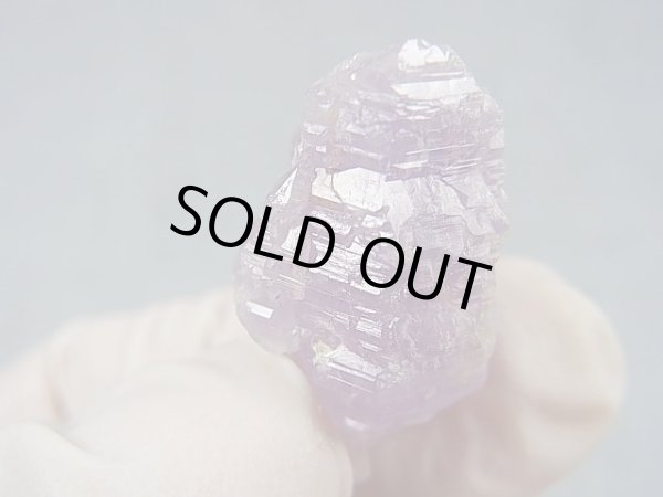 画像2: 栃木県野州鉱山産紫水晶(エレスチャル) 6.2g