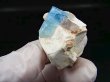 画像2: ベトナム・タインホア産アクアマリン/水晶付き長石 22.5g