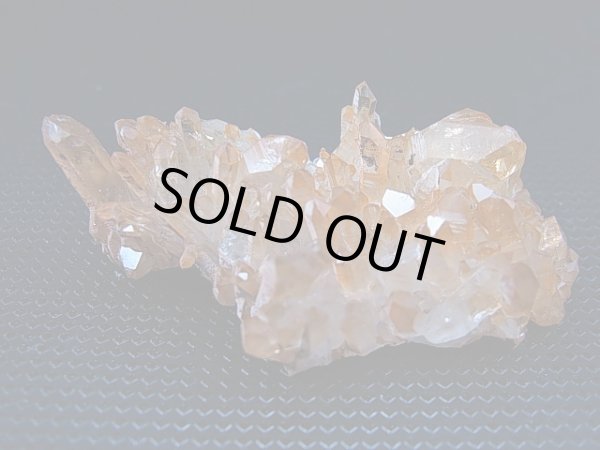 画像1: スウェーデン産ヘマタイト（タンジェリン）水晶クラスター 19.2g