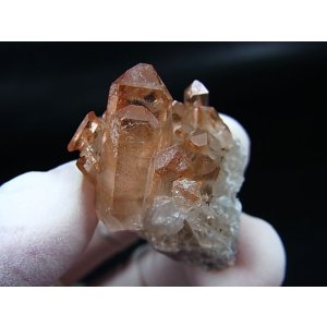 画像: スウェーデン産ヘマタイト（タンジェリン）水晶クラスター 20.8g