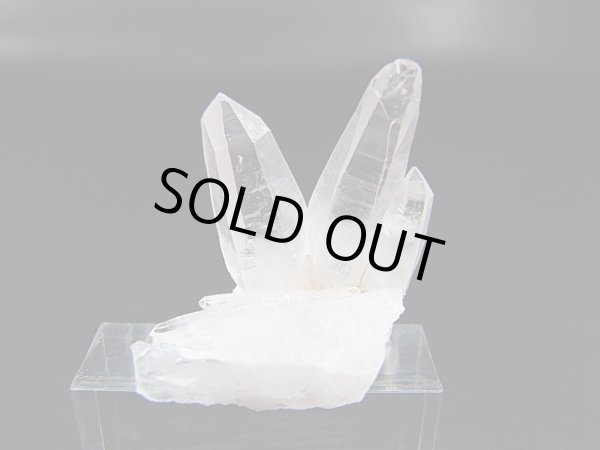 画像1: 福島県南会津郡舘岩産紫水晶(アメジスト)ポイント（連晶） 3.7g