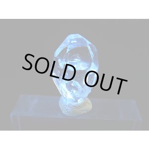 画像: パキスタン・クエッタ産蛍光オイル入りＤＴ水晶（クオーツインクオーツ） 1.5g