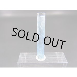 画像: ジェムグレード宝石需要品質：ベトナム産アクアマリン柱状結晶原石 4.3カラット