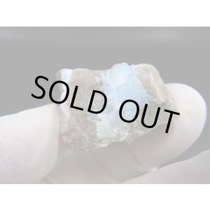 画像: 愛知県棚山高原産青色オパール原石 11.4g