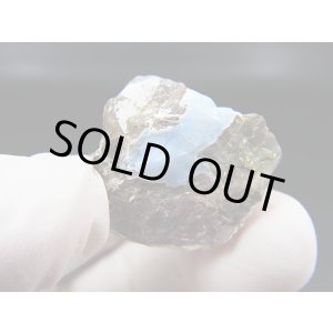 画像: 愛知県棚山高原産青色オパール原石 7.0g