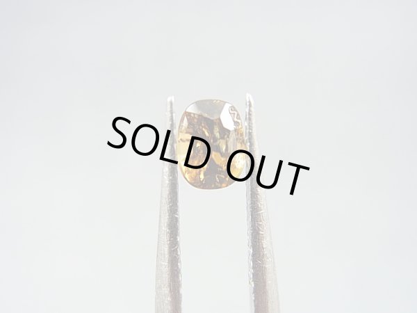 画像1: ミャンマー・モゴック産イエロージルコン・ルース 0.7カラット