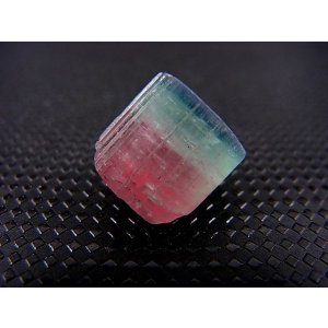 画像: アフガニスタン産バイカラートルマリン結晶原石（ウォーターメロンカラー） 12.8カラット