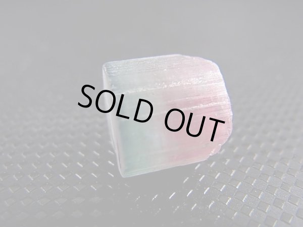 画像2: アフガニスタン産バイカラートルマリン結晶原石（ウォーターメロンカラー） 12.8カラット