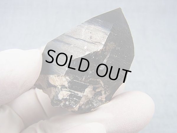 画像2: ノルウェー産モリオン（黒水晶） 50.6g