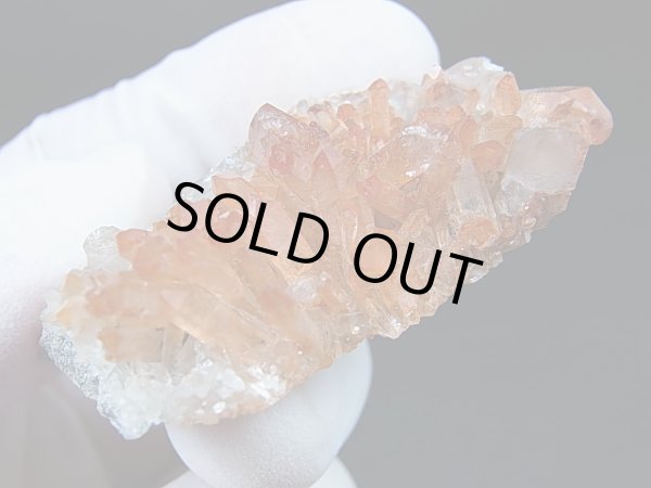 画像2: スウェーデン産ヘマタイト（タンジェリン）水晶クラスター 25.8g