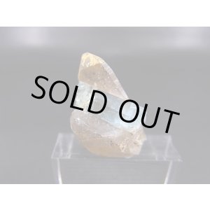 画像: ベトナム・タインホア産アクアマリン付きスモーキー水晶 5.0g