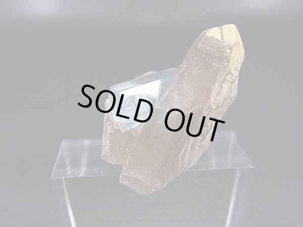 画像2: ベトナム・タインホア産アクアマリン付きスモーキー水晶 5.0g