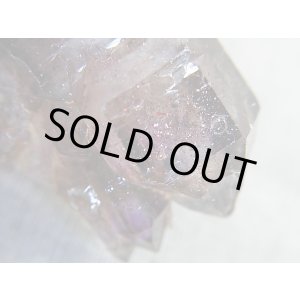 画像: ジンバブエ産ピンクファイヤー入りシャンガーンアメジスト原石（エレスチャル/セプター/ＤＴ/連勝） 20.6g