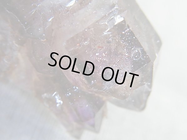 画像1: ジンバブエ産ピンクファイヤー入りシャンガーンアメジスト原石（エレスチャル/セプター/ＤＴ/連勝） 20.6g