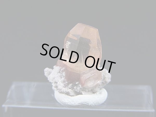 画像1: メキシコ産レッドトパーズ原石 1.3g